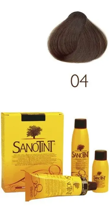 Sanotint 04 Barva na vlasy CLASSIC světlý kaštan 125 ml